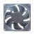 SJ SB240825RU DC 24V 0.3A 8025 Axial Ball Bearing Cooling Fan