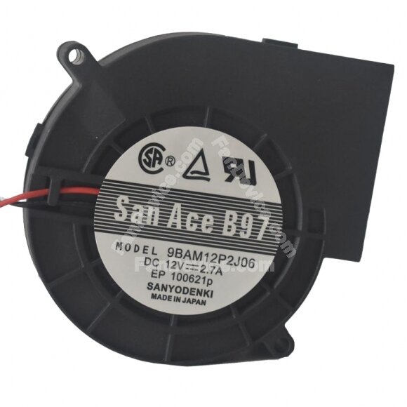 Sanyo Denki San Ace B97 9BAM12P2J06 DC 12V 2.7A 9733 Blower Cooling Fan