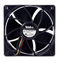 Nidec V12E12BS2B5-07A022 DC 12V 3.0A 2 Wires / 3 Wires / 4 Wires Axial Cooling Fan