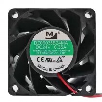 YM DZ06038B24MA DC 24V 0.35A 6038 Axial Cooling Fan