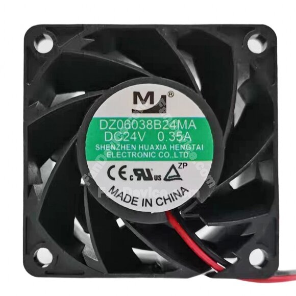 YM DZ06038B24MA DC 24V 0.35A 6038 Axial Cooling Fan