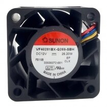 Sunon VF40281BX-Q269-SBH DC 12V 25.20W 4028 Axial Cooling Fan