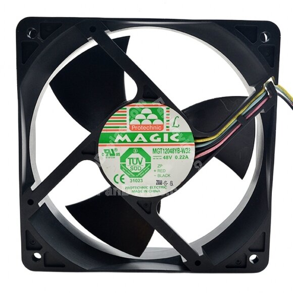 MAGIC MGT12048YB-W32 DC 48V 0.22A 12032 Axial Cooling Fan