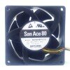 Sanyo Denki San Ace 80 9GV0848P1G12 DC 48V 0.84A 8038 Axial Cooling Fan