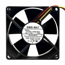 NMB-MAT 3112KL-04W-B69 DC 12V 0.58A 2 Wires / 3 Wires Axial Cooling Fan