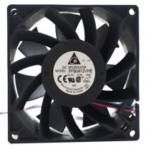 Delta FFB0912VHE DC 12V 0.75A 2 Wires / 3 Wires / 4 Wires Axial Cooling Fan