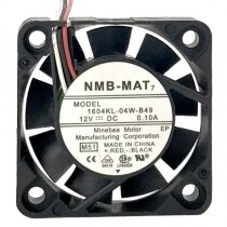 NMB-MAT 1604KL-04W-B49 DC 12V 0.10A 4010 Axial Cooling Fan