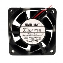 NMB-MAT 2410ML-04W-B80 DC 12V 0.70A 6025 Axial Cooling Fan