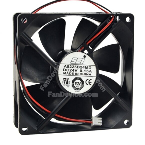 SEI A9225B24MD DC 24V 0.15A 9225 Axial Cooling Fan