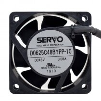 Servo D0625C48BYPP-10 DC 48V 0.08A 6025 Axial Cooling Fan