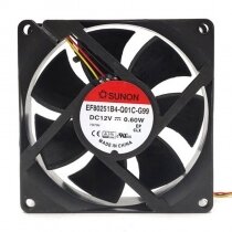 Sunon EF80251B4-Q01C-G99 DC 12V 0.60W 8025 Axial Cooling Fan