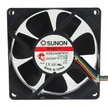 Sunon Maglev KDE2408PKV1 DC 24V 1.7W 8020 Axial Cooling Fan