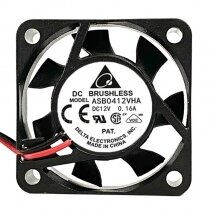 Delta ASB0412VHA DC 12V 0.16A 4010 Axial Brushless Cooling Fan
