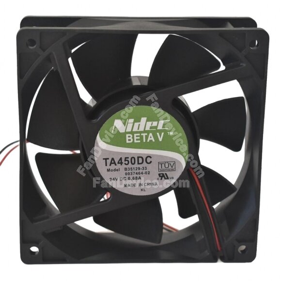 Nidec TA450DC B35129-33 DC 24V 0.68A 12038 Axial Cooling Fan