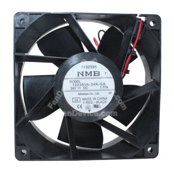 NMB 12038VA-24R-GA DC 24V 1.77A 12038 Axial Cooling Fan