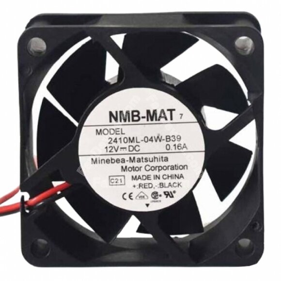 NMB-MAT 2410ML-04W-B39 DC 12V 0.16A 6025 Axial Cooling Fan