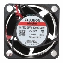 Sunon MF40201V3-1000C-A99 DC 12V 0.50W 2 Wires Axial Cooling Fan