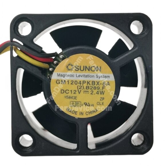 Sunon GM1204PKBX-8A DC 12V 2.4W 4020 Axial Cooling Fan
