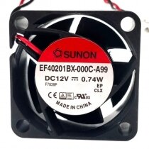 Sunon EF40201BX-000C-A99 DC 12V 0.74W 4020 Axial Cooling Fan