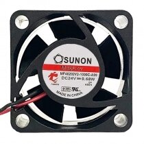 Sunon Maglev MF40202V2-1000C-A99 DC 24V 0.68W 4020 Axial Cooling Fan