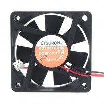 Sunon KD1206PHS2 DC 12V 1.1W 2 Wires Axial Cooling Fan
