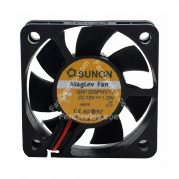 Sunon GM1205PHV1-A DC 12V 1.2W 2 Wires / 3 Wires Axial Cooling Fan