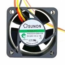Sunon HA40202VX-D000-C99 DC 24V 2.1W 2 Wires / 3 Wires Axial Cooling Fan