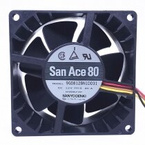 Sanyo Denki San Ace 80 9G0812BN1D031 DC 12V 0.46A 8038 Axial Cooling Fan