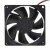 SNOWFAN YY8025H24B DC 24V 0.16A 2 Wires Axial Cooling Fan