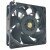 AVC DBPF1238B2M DC 12V 4.0A 4 Wires Ball Bearing PWM Axial Cooling Fan