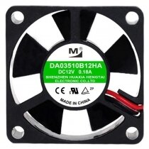 YM DA03510B12HA DC 12V 0.18A 3510 Axial Cooling Fan