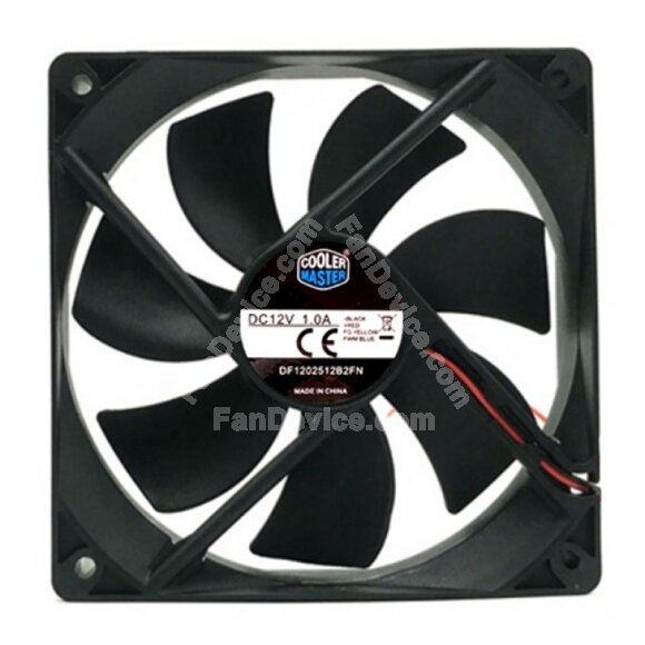 Cooler Master DF1202512B2FN DC 12V 1.0A 12025 Axial Cooling Fan