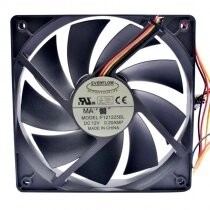 EVERFLOW F121225BL DC 12V 0.20AMP 12025 Axial Cooling Fan