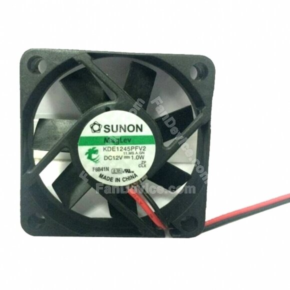 Sunon KDE1245PFV2 DC 12V 1W 2 Wires Axial Cooling Fan
