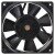 Sanyo Denki 109P1224H416 24V 0.24A 2 / 3 Wires DC Brushless Axial Fan