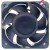 Y.S.TECH FD126025MB 12V 0.12A 2 Wires Axial Cooling Fan