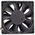 Magic MGT8024ZB-O25 DC 24V 0.30A 3 Wires 8025 Axial Cooling Fan