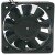 NONOI G5015S12D CS DC 12V 0.080A 2 Wires Sleeve Bearing Axial Fan