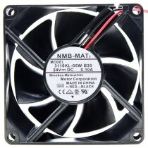 NMB-MAT 3110KL-05W-B30 24V 0.10A 8025 Axial Cooling Fan