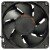 KZ KZ14038B012H1 12V 5.4A 6 Wires Ball Bearing Axial Fan