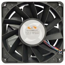 KZ KZ14038B012H1 12V 5.4A 6 Wires Ball Bearing Axial Fan