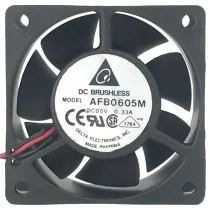 Delta AFB0605M 5V 0.33A 2 Wires DC Brushless Axial Fan