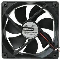 CROWN AGE12025B24MF 24V 0.31A 2 Wires Axial Cooling Fan