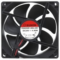 Sunon PE80252B1-000U-A99 24V 4.80W 2 Wires Cooling Fan