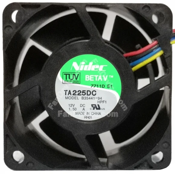 Nidec B35441-94 12V 1.50A 2 / 3 / 4 Wires Cooling Fan