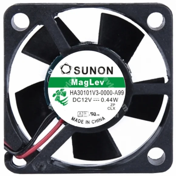 Sunon HA30101V3-0000-A99 12V 0.44W 2 / 3 Wires Cooling Fan