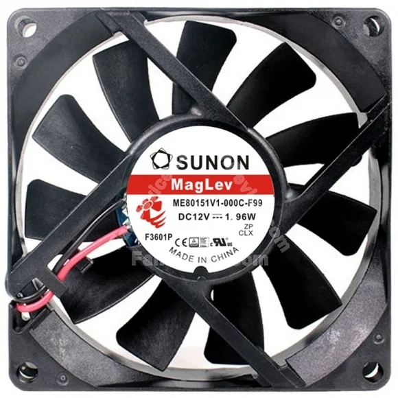 Sunon ME80151V1-000C-F99 12V 1.96W 2 / 3 Wires Cooling Fan
