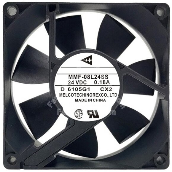 Mitsubishi MMF-08L24SS CX2 24V 0.18A Axial Cooling Fan