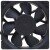 YD YD12038HB 12V 3.12A 4 Wires Ball Bearing Axial Cooling Fan
