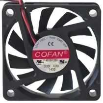 COFAN F-6010H12BIII 12V 0.26A 2 / 3 Wires Axial Cooling Fan